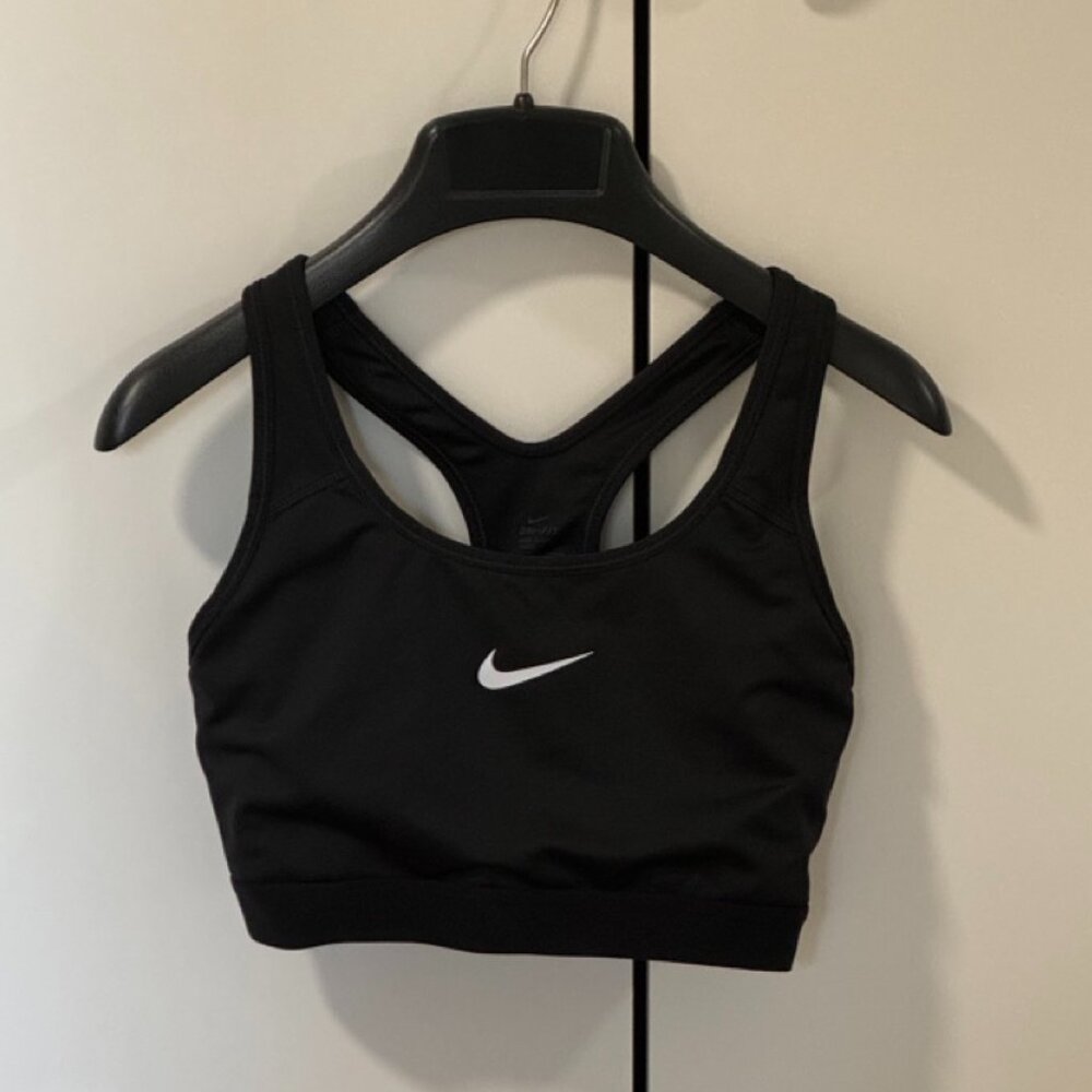Nike sports bra black M